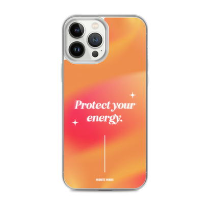 protect your energy, gradient iphone case, gradient print, gradient case, gradient background