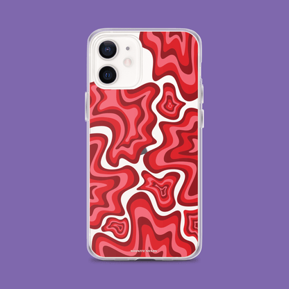 red iphone case, aesthetic case, red aesthetic, red phone case