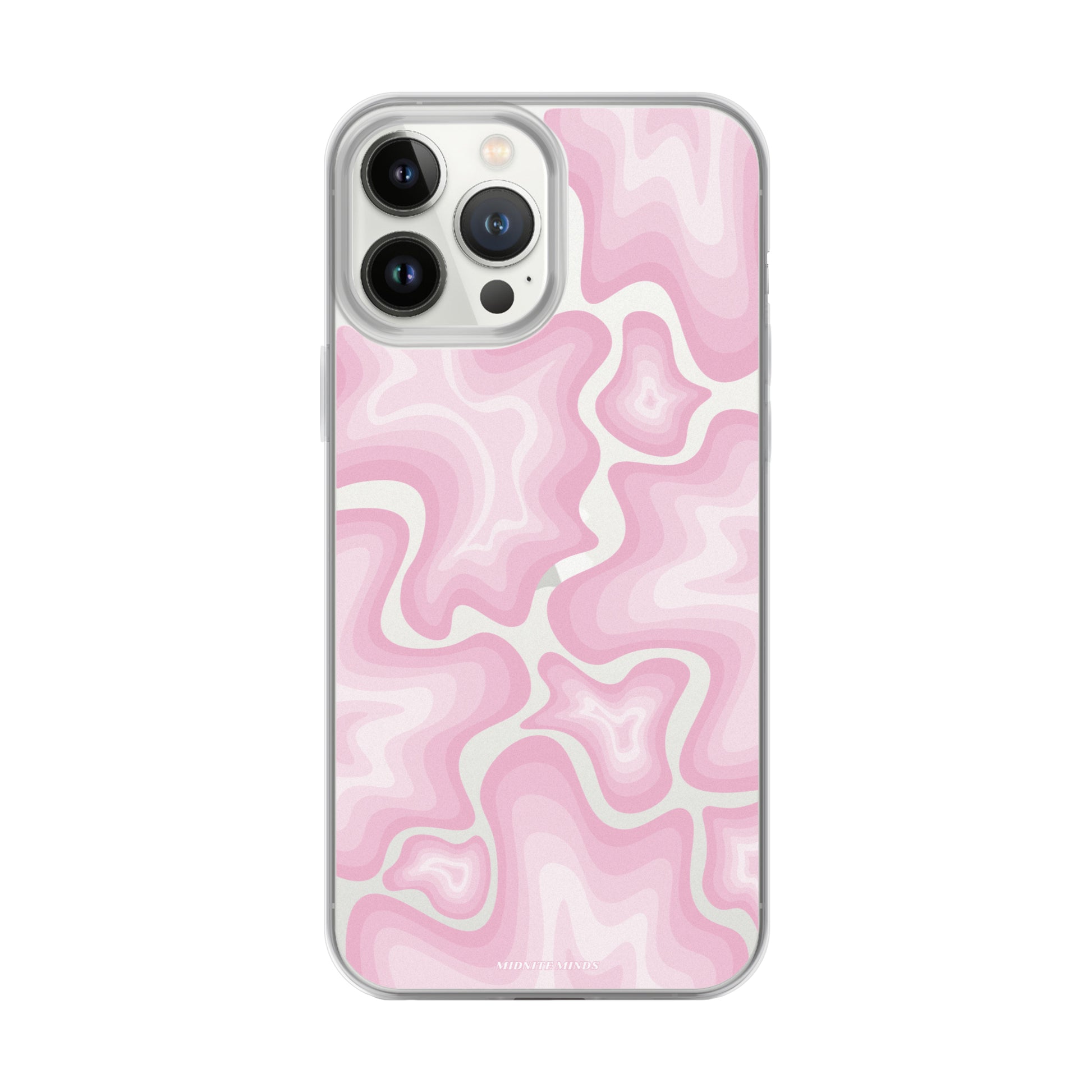 rose ripple iPhone case, rose iPhone case, pink iPhone case, pink aesthetic phone case