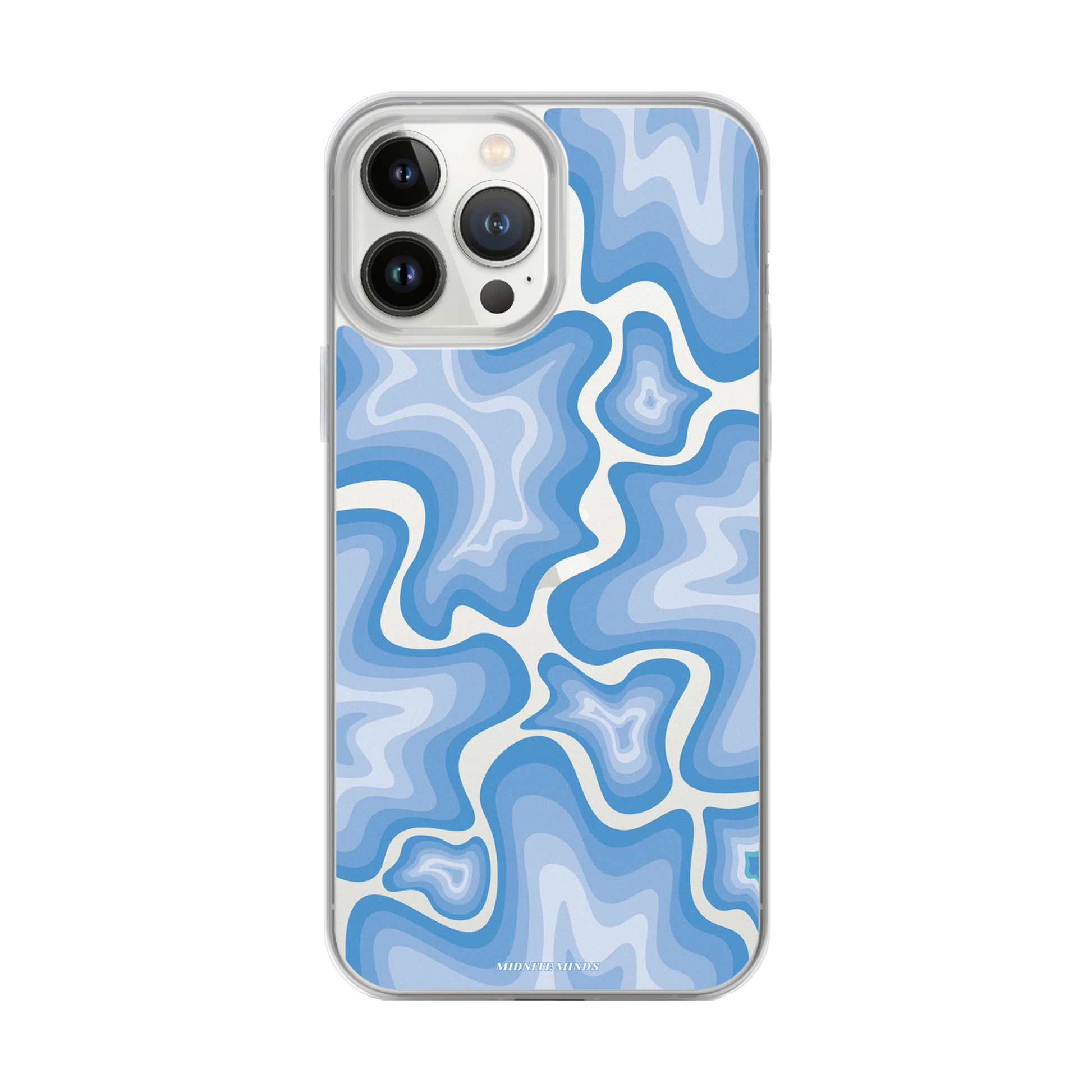 sky ripple iphone case, blue swirls iphone case, blue phone case, blue aesthetic, iphone cases